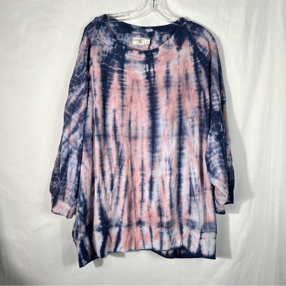 Terra & Sky Women's Plus Size 4X (28W-30W) 6 Piece Colorful Blouse Top Bundle - Picture 4 of 13